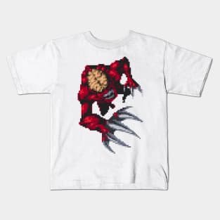 Resident Evil Licker Pixel Art Kids T-Shirt